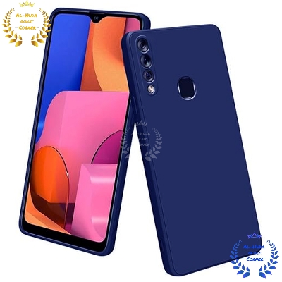 Picture of Shockproof & Transparent Crystal Clear Back Cover Case / Matte Protective Lens Flexible Back Cover for Samsung Galaxy A20s | Slim Silicone Cover with Soft Lining Shockproof Full Body Bumper Case