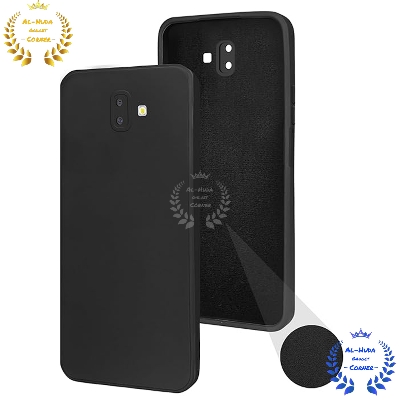 Picture of Shockproof & Transparent Crystal Clear Back Cover Case / Matte Protective Lens Flexible Back Cover for Samsung Galaxy J6 Plus 2018 / Samsung Galaxy J6+ | Slim Silicone Cover with Soft Lining Shockproof Full Body Bumper Case