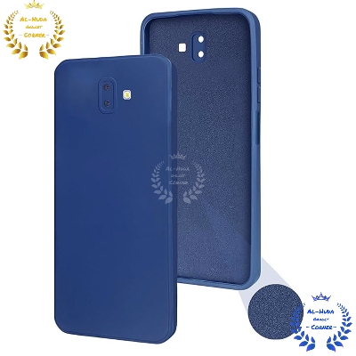 Picture of Shockproof & Transparent Crystal Clear Back Cover Case / Matte Protective Lens Flexible Back Cover for Samsung Galaxy J6 Plus 2018 / Samsung Galaxy J6+ | Slim Silicone Cover with Soft Lining Shockproof Full Body Bumper Case