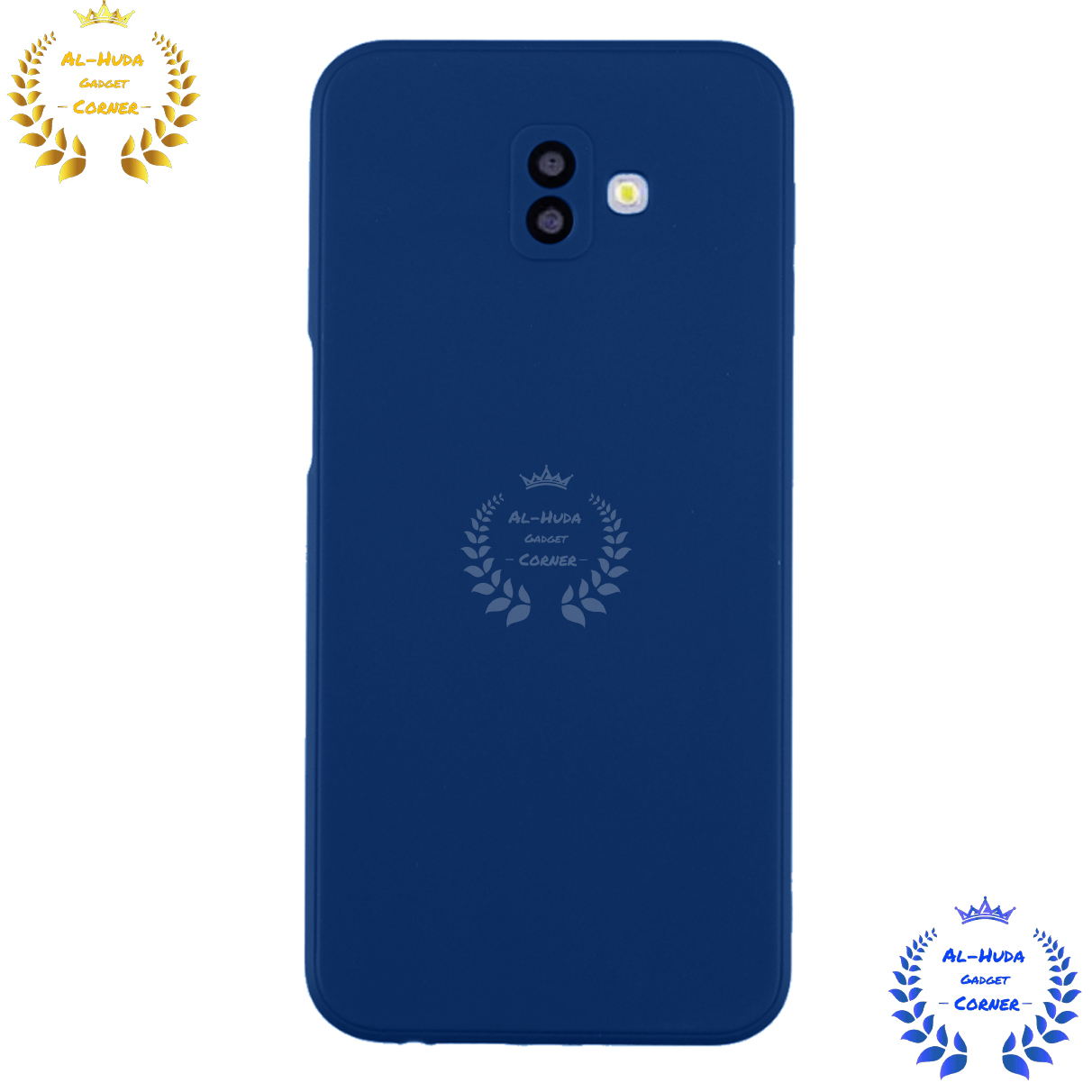 Picture of Shockproof & Transparent Crystal Clear Back Cover Case / Matte Protective Lens Flexible Back Cover for Samsung Galaxy J6 Plus 2018 / Samsung Galaxy J6+ | Slim Silicone Cover with Soft Lining Shockproof Full Body Bumper Case