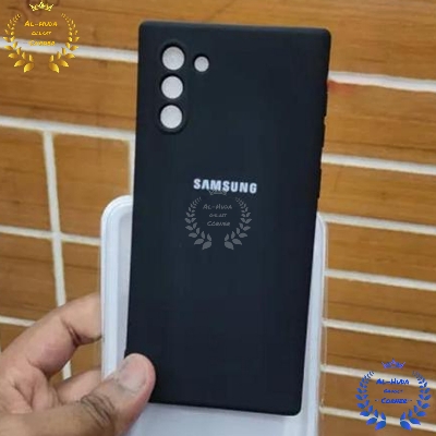 Picture of Shockproof & Transparent Crystal Clear Back Cover Case / Matte Protective Lens Flexible Back Cover for Samsung Galaxy Note 10 | Slim Silicone Cover with Soft Lining Shockproof Full Body Bumper Case