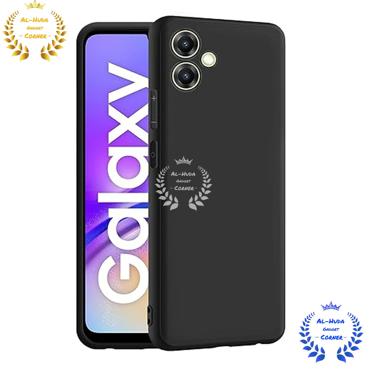 Picture of Shockproof & Transparent Crystal Clear Back Cover Case / Matte Protective Lens Flexible Back Cover for Samsung Galaxy A05 / Samsung Galaxy F05 / Samsung Galaxy M05 4G | Slim Silicone Cover with Soft Lining Shockproof Full Body Bumper Case