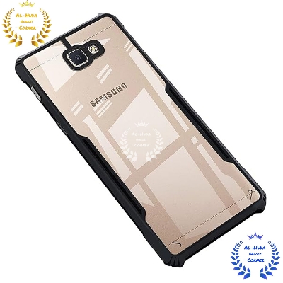 Picture of Shockproof & Transparent Crystal Clear Back Cover Case / Matte Protective Lens Flexible Back Cover for Samsung Galaxy J7 Prime / Samsung Galaxy G6100 / Samsung Galaxy ON7 2016 | Slim Silicone Cover with Soft Lining Shockproof Full Body Bumper Case