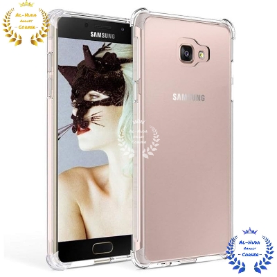 Picture of Shockproof & Transparent Crystal Clear Back Cover Case / Matte Protective Lens Flexible Back Cover for Samsung Galaxy J7 Prime / Samsung Galaxy G6100 / Samsung Galaxy ON7 2016 | Slim Silicone Cover with Soft Lining Shockproof Full Body Bumper Case