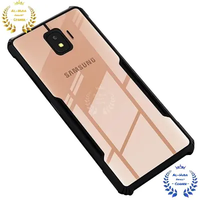 Picture of Shockproof & Transparent Crystal Clear Back Cover Case / Matte Protective Lens Flexible Back Cover for Samsung Galaxy J2 Core | Slim Silicone Cover with Soft Lining Shockproof Full Body Bumper Case
