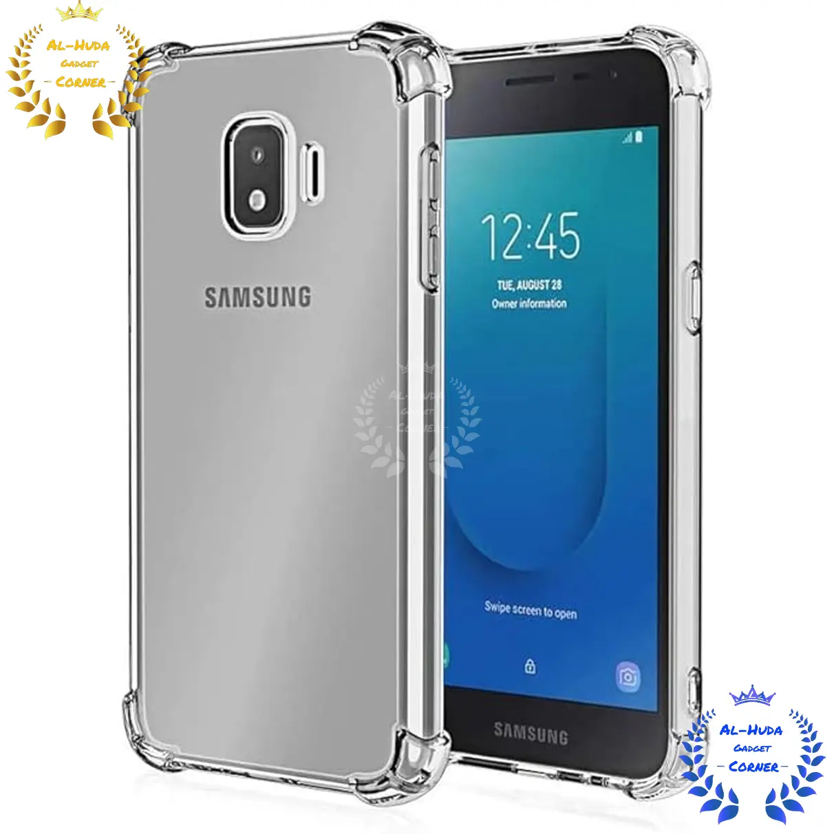 Picture of Shockproof & Transparent Crystal Clear Back Cover Case / Matte Protective Lens Flexible Back Cover for Samsung Galaxy J2 Core | Slim Silicone Cover with Soft Lining Shockproof Full Body Bumper Case