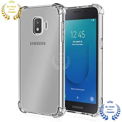 Picture of Shockproof & Transparent Crystal Clear Back Cover Case / Matte Protective Lens Flexible Back Cover for Samsung Galaxy J2 Core | Slim Silicone Cover with Soft Lining Shockproof Full Body Bumper Case