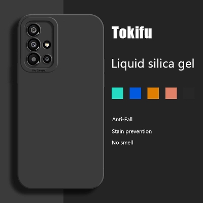 Picture of For Samsung Galaxy A71 Casing The New Liquid Silicone Phone Case Camera Lens All-inclusive Shockproof Cover Cases