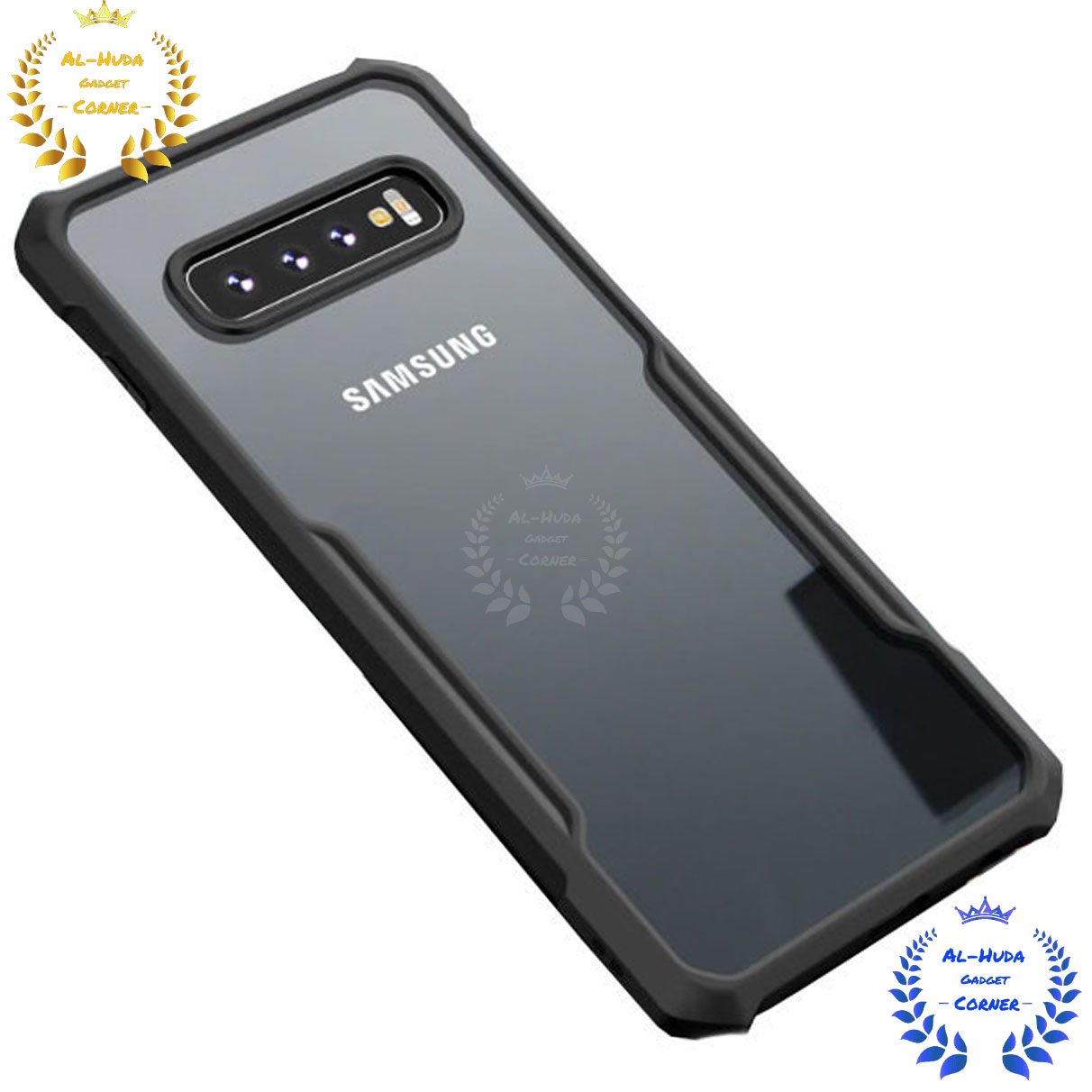 Picture of Shockproof & Transparent Crystal Clear Back Cover Case / Matte Protective Lens Flexible Back Cover for Samsung Galaxy S10 5g | Slim Silicone Cover with Soft Lining Shockproof Full Body Bumper Case