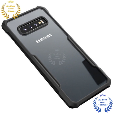 Picture of Shockproof & Transparent Crystal Clear Back Cover Case / Matte Protective Lens Flexible Back Cover for Samsung Galaxy S10 5g | Slim Silicone Cover with Soft Lining Shockproof Full Body Bumper Case