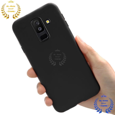 Picture of Shockproof & Transparent Crystal Clear Back Cover Case / Matte Protective Lens Flexible Back Cover for Samsung Galaxy J8 / Samsung Galaxy A6 plus / Samsung Galaxy A6+ | Slim Silicone Cover with Soft Lining Shockproof Full Body Bumper Case