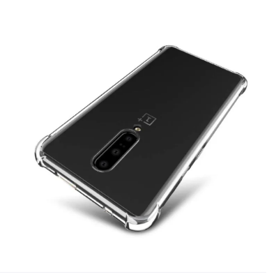 Picture of For One plus 7 pro Premium Silicone Case Crystal Clear Soft TPU Ultra-Thin Transparent Flexible Protective Mobile Phone Back Cover
