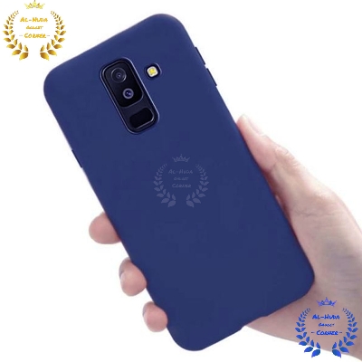 Picture of Shockproof & Transparent Crystal Clear Back Cover Case / Matte Protective Lens Flexible Back Cover for Samsung Galaxy J8 / Samsung Galaxy A6 plus / Samsung Galaxy A6+ | Slim Silicone Cover with Soft Lining Shockproof Full Body Bumper Case