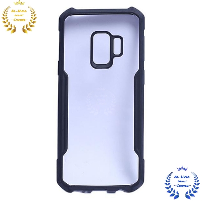 Picture of Shockproof & Transparent Crystal Clear Back Cover Case / Matte Protective Lens Flexible Back Cover for Samsung Galaxy S9 Plus / Samsung Galaxy S9+ | Slim Silicone Cover with Soft Lining Shockproof Full Body Bumper Case