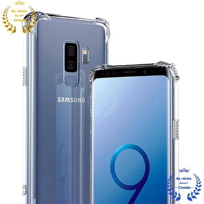 Picture of Shockproof & Transparent Crystal Clear Back Cover Case / Matte Protective Lens Flexible Back Cover for Samsung Galaxy S9 Plus / Samsung Galaxy S9+ | Slim Silicone Cover with Soft Lining Shockproof Full Body Bumper Case