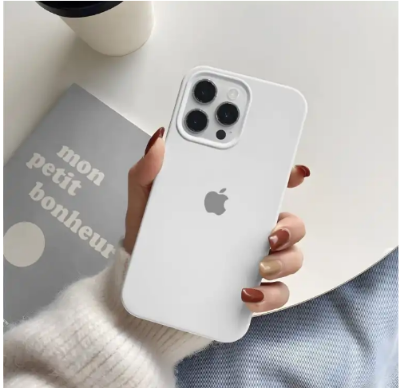 Picture of Apple iphone 14 pro max এর জন্য লাক্সারি সিলিকন প্রটেক্ট ব্যাক কভার সফট কেস (Back Case Cover For Smartphone)