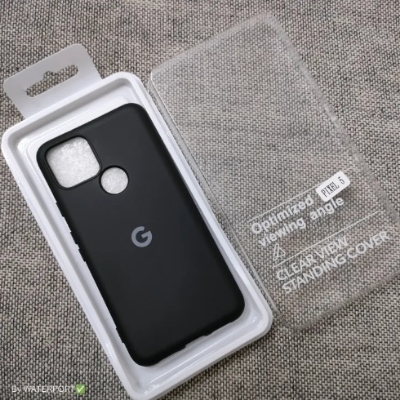 Picture of For Google Pixel 5 Camera Protection Premium Silicone Case Soft Ultra-Thin Flexible Protective Mobile Phone Back Cover