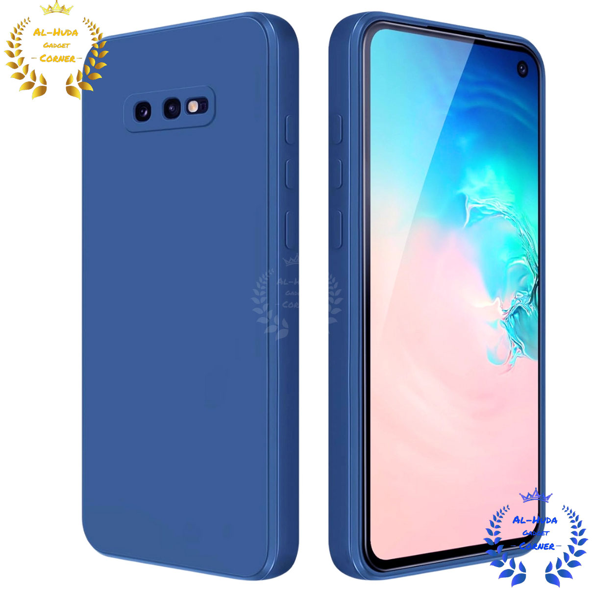 Picture of Shockproof & Transparent Crystal Clear Back Cover Case / Matte Protective Lens Flexible Back Cover for Samsung Galaxy S10E | Slim Silicone Cover with Soft Lining Shockproof Full Body Bumper Case