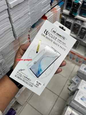 Picture of Motorola Edge+ (2020) One Minute Full Curved UV Glue Screen Protector