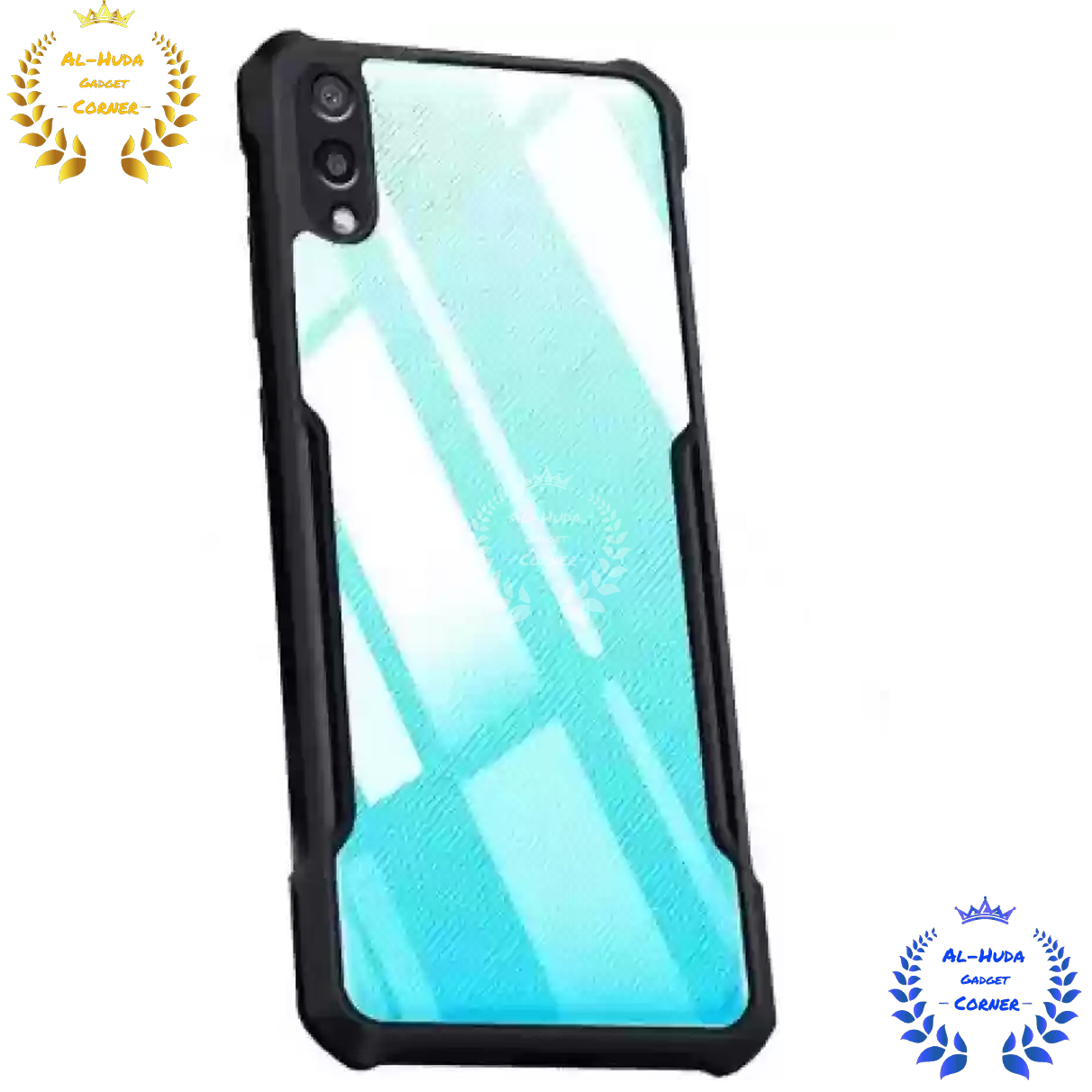 Picture of Shockproof & Transparent Crystal Clear Back Cover Case / Matte Protective Lens Flexible Back Cover for Samsung Galaxy M10 | Slim Silicone Cover with Soft Lining Shockproof Full Body Bumper Case