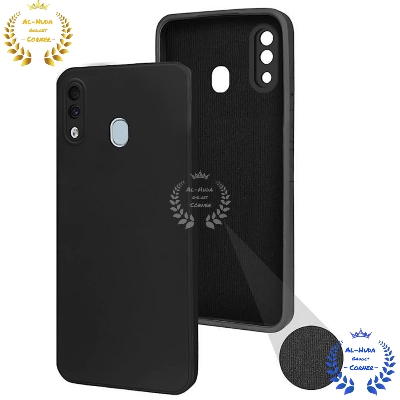 Picture of Shockproof & Transparent Crystal Clear Back Cover Case / Matte Protective Lens Flexible Back Cover for Samsung Galaxy A20 / Samsung Galaxy A30 / Samsung Galaxy M10s | Slim Silicone Cover with Soft Lining Shockproof Full Body Bumper Case