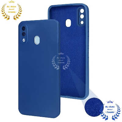 Picture of Shockproof & Transparent Crystal Clear Back Cover Case / Matte Protective Lens Flexible Back Cover for Samsung Galaxy A20 / Samsung Galaxy A30 / Samsung Galaxy M10s | Slim Silicone Cover with Soft Lining Shockproof Full Body Bumper Case