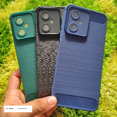 Picture of For Walton NEXG N70 Silicone Back Cover With Carbon Fiber Texture Case 2023 Waltonnexg n 70 Primo nex70 back Cover
