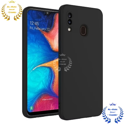 Picture of Shockproof & Transparent Crystal Clear Back Cover Case / Matte Protective Lens Flexible Back Cover for Samsung Galaxy A20 / Samsung Galaxy A30 / Samsung Galaxy M10s | Slim Silicone Cover with Soft Lining Shockproof Full Body Bumper Case