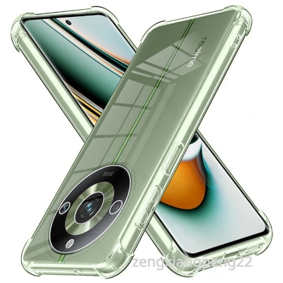 Picture of For Realme 11 Pro / Realme 11 Pro Plus Soft TPU Clear Transparent Shockproof Airbag Back Cover Case For Realme 11 Pro / Realme 11 Pro Plus