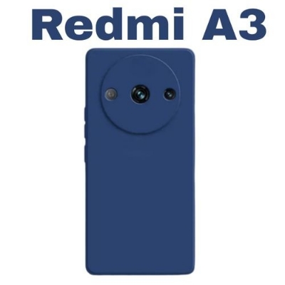 Picture of For Xiaomi Redmi A3 (2024) luxury silicon protect Back Cover soft case