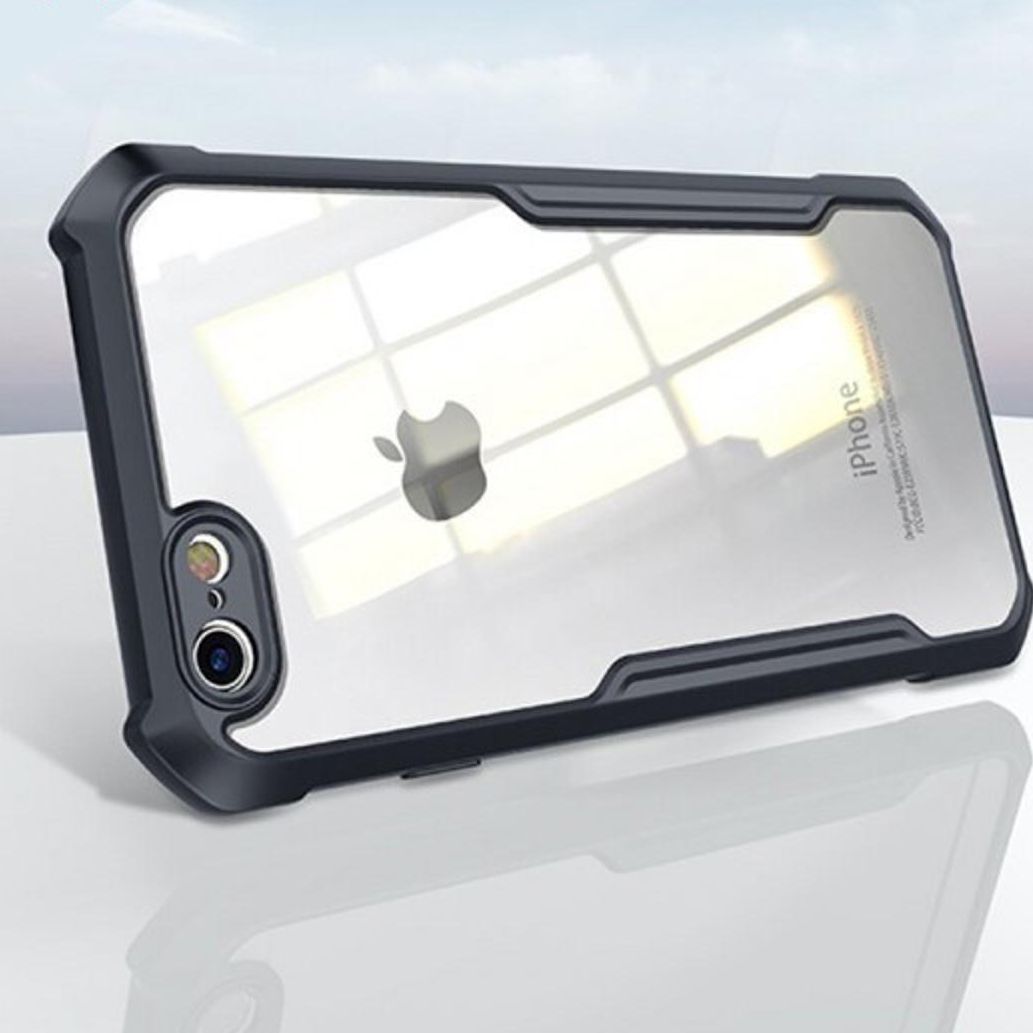 Picture of For Iphone 6 / 6S - Luxury Transparent Camera Bumper Protective Xundu Cover - Phone Back Cove