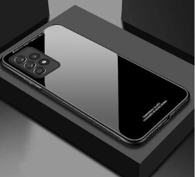 Picture of For Samsung Galaxy A52 (4G/5G) - HONG KONG DESIGN Scratchproof Tempered Glass Back Cover Case