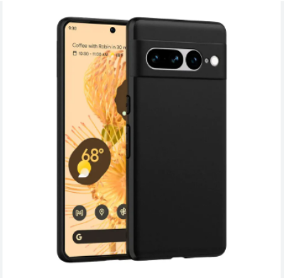 Picture of For Google Pixel 7 Pro Case Matte Simple Solid Color Soft Silicone TPU Case Cover