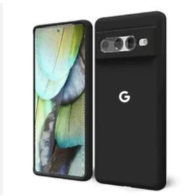 Picture of For Google Pixel 7 Pro Case Matte Simple Solid Color Soft Silicone TPU Case Cover