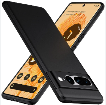 Picture of For Google Pixel 7 Pro Case Matte Simple Solid Color Soft Silicone TPU Case Cover