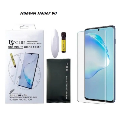 Picture of Huawei Honor 90 - UV Glue Nano Liquid One Minute Quick Paste Curved Screen Protector