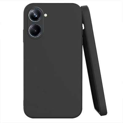 Picture of For Realme 10 4G, Luxury Shockproof Liquid Silicone Soft TPU Rubber Cover Case