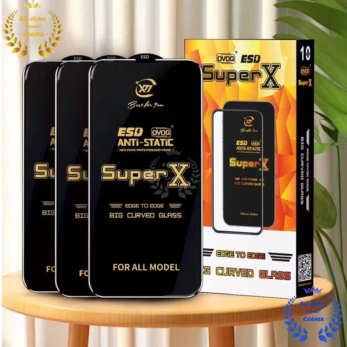 Picture of Super X / Rainbow / Privacy Tempered Glass Screen Protector Specially Designed For Oppo A58 / Oppo A58X 5G / Oppo A59 5G / Oppo A77 4G / Oppo A77 5G / Oppo A77S / Oppo A78 5G Edge To Edge Coverage With Easy Installation Kit