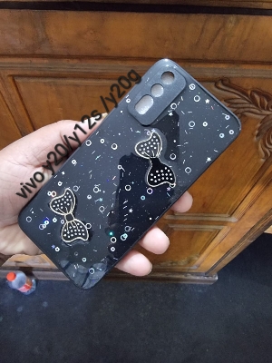 Picture of For VIVO Y20 / VIVO Y20i / VIVO Y20 G / VIVO Y20s / VIVO Y12s / VIVO Y12a Flexible Pc Fashionable Ladies back Cover with camera protection - Phone - Camera