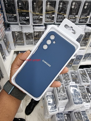 Picture of For Samsung Galaxy A04s / A13 5G Soft Liquid Silicone Phone Casing Shockproof Luxury phone Cover