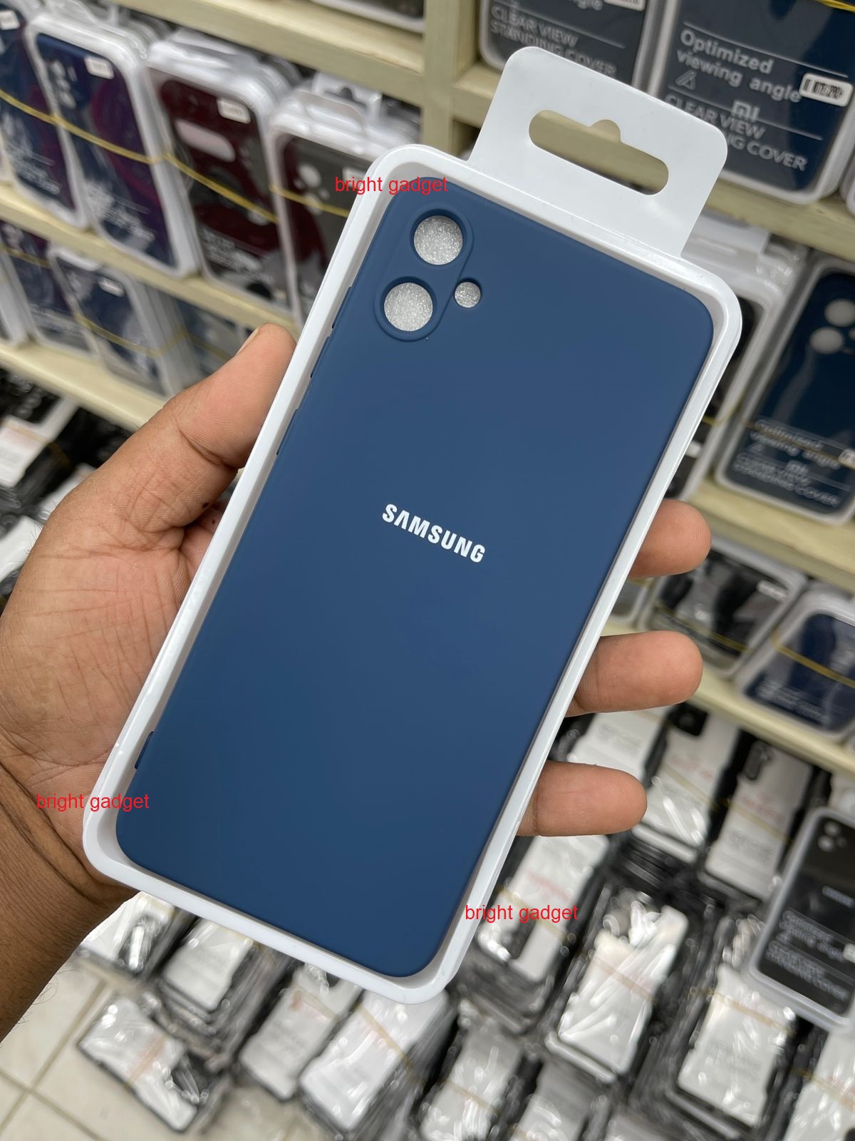 Picture of For Samsung Galaxy A04E Luxury Silicon Protect Back Cover Soft Case - Camera