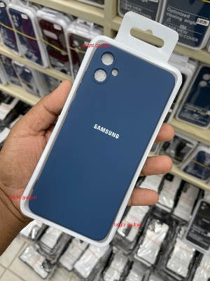 Picture of For Samsung Galaxy A04E Luxury Silicon Protect Back Cover Soft Case - Camera