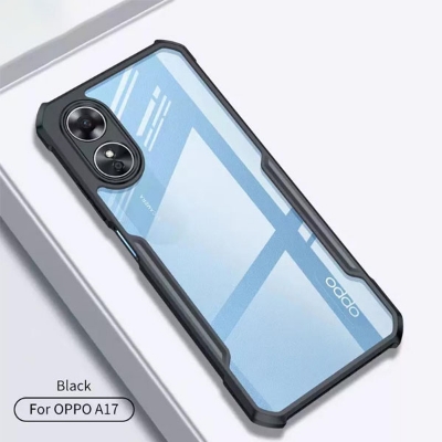 Picture of For Oppo A17 Shockproof Hard Clear Mobile Phone Case