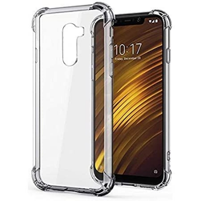 Picture of Xiaomi Poco F1 Premium Silicone Case Clear  Protective Mobile Phone Back Cover