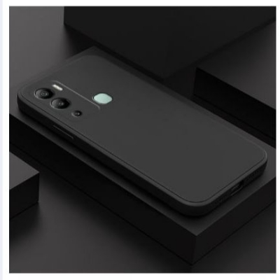 Picture of For infinix Hot 12i case Ultra Thin Smooth silicon Matte Back Soft Cover infinix Hot 12i Phone case cover