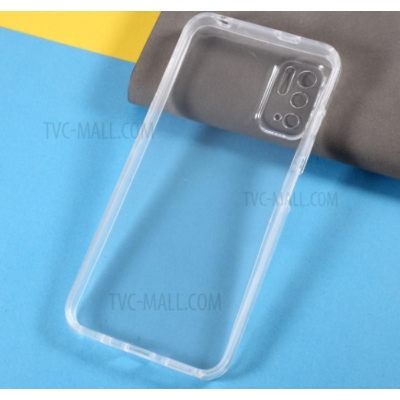 Picture of For Xiaomi Poco M3 Pro Camera Protection Premium Silicone Case Crystal Clear Soft TPU Ultra-Thin Transparent Flexible Protective Mobile Phone Back Cover