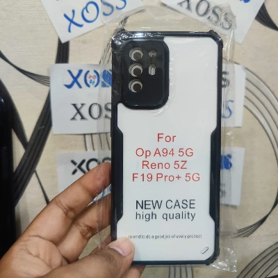Picture of FOR Oppo A94 5G / Reno 5Z / F19 Pro Plus 5G SHOCK PROOF CLEAR ACRYLIC GLASS BACK COVER