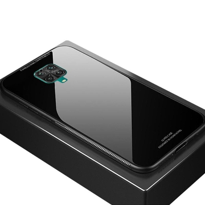 Picture of For Xiaomi Redmi Note 9 Pro / redmi Note 9s / Note 9 pro Max HONG KONG Design Tempered Glass Protector Casing Glass Back Phone Cover