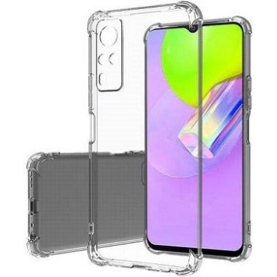 Picture of For Vivo Y51 / Vivo Y51A / Vivo Y53S 4G / Vivo Y3a 2021 Edge-Reinforced Shockproof Cushion Back Clear Hybrid Transparent Sof Silicon Cover Casing