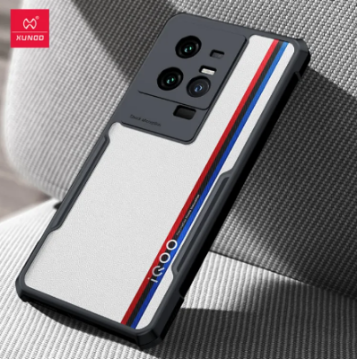 Picture of For Vivo iqoo 11 Xundd Case Bumper Shockproof Shell Back Clear Camera and Screen Protective Phone Cover Case